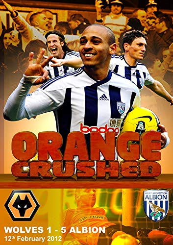 DVD cover for Wolves vs West Bromwich Albion football match, February 12, 2012.