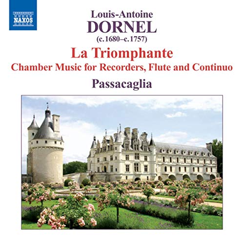 CD cover with a French chateau and text: "DORNEL: CHAMBER MUSIC.