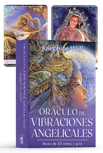 Oraculo de vibraciones angelicales : Mazo de 50 cartas y guia