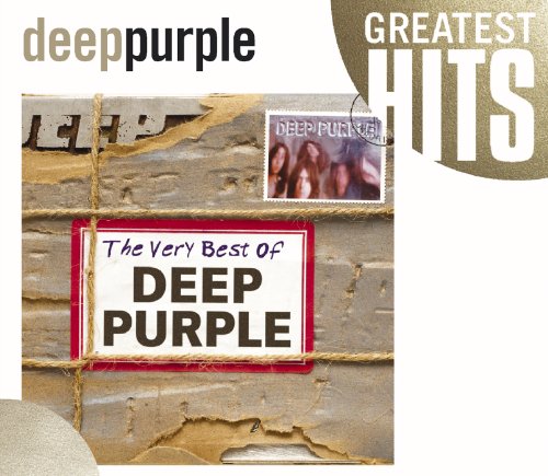 Deep Purpleās āThe Very Best Ofā CD cover with a collage aesthetic.