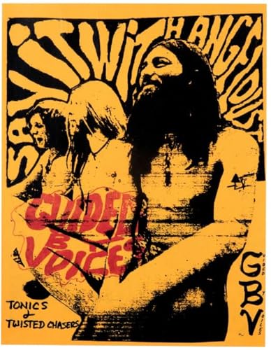Yellow album cover with stylized figures and "Guided By Voices" text.
