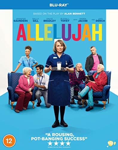 Allelujah" Blu-ray cover featuring a nurse and group of elderly patients.
