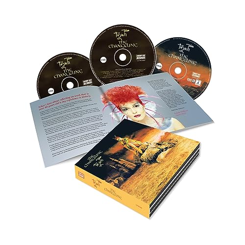 Toyah’s “Changeling” 2CD/DVD edition with booklet and case displayed.