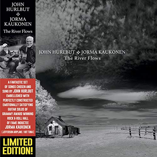 CD cover featuring John Hurlbut and Jorma Kaukonen with a cabin scene.