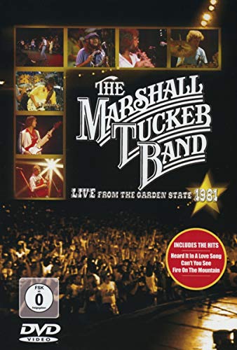DVD cover for The Marshall Tucker Band’s 1981 live concert footage.