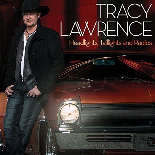 Tracy Lawrence album cover featuring a man and classic car.