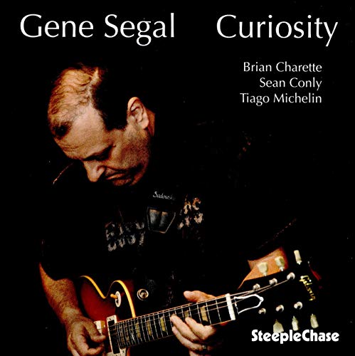CD cover of Gene Segal playing a sunburst electric guitar.