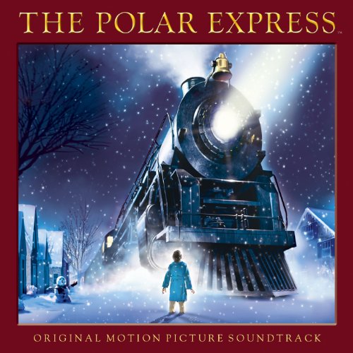 The Polar Express soundtrack CD cover featuring a train and a child.