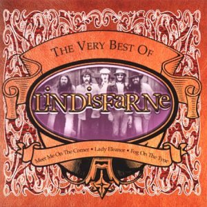 CD cover for Lindisfarne’s “The Very Best Of” featuring a band portrait.