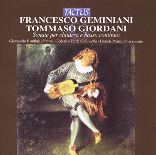 CD cover: Baroque painting of a man playing a lute in a garden.
