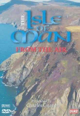 DVD cover for “Isle Of Man From The Air” showing coastal cliffs.