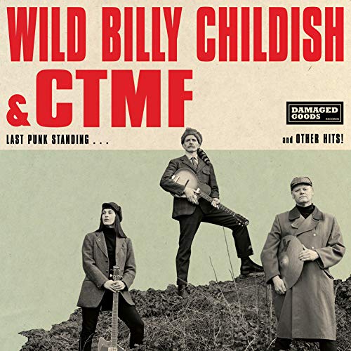 Album cover for Wild Billy Childish & CTMF, featuring three figures.