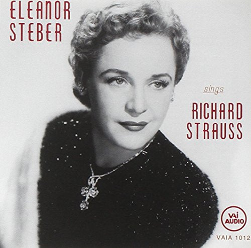 Black and white portrait of Eleanor Steber, a classical singer.