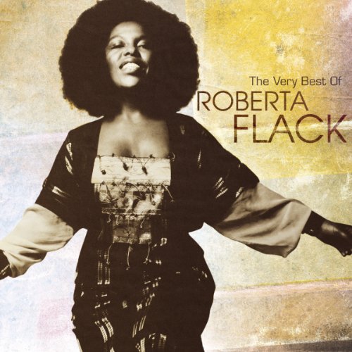 CD cover featuring Roberta Flack with large afro and warm tones.