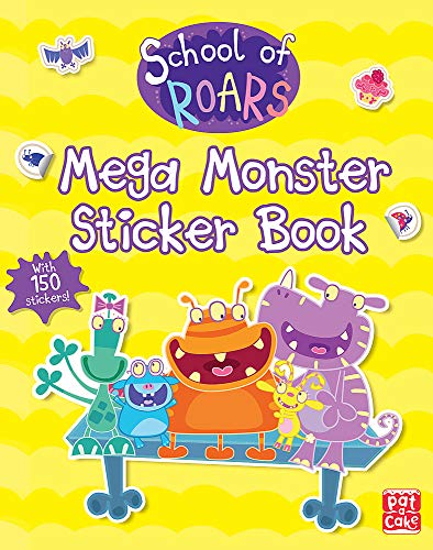Mega Monster Sticker Book (School of Roars)