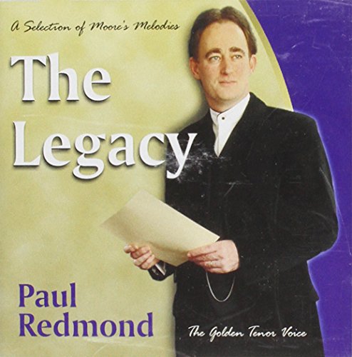 CD cover featuring portrait of Paul Redmond, “The Legacy.”