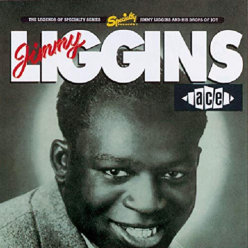 CD cover featuring portrait of Jimmy Liggins, a smiling Black musician.