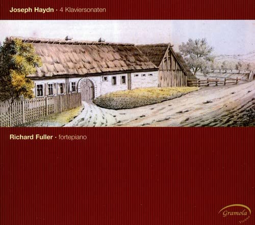 CD cover: rural landscape painting with text identifying composer and pianist.