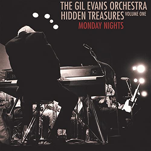 Gil Evans Orchestra album cover featuring a pianist in silhouette.
