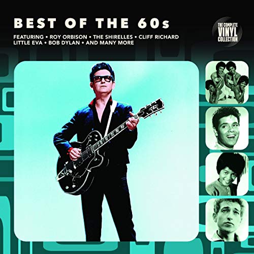 Album cover for “Best of the 60s” featuring musicians with guitars.