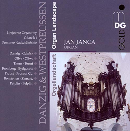 CD cover for Jan Janca’s “Janca” featuring a baroque organ.