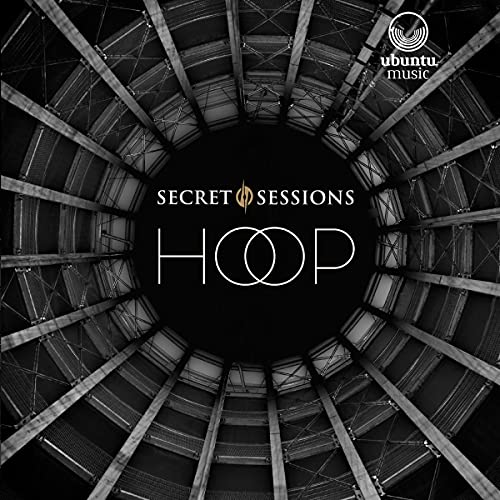 CD cover for "Secret Sessions - Hoop" with abstract tunnel design.