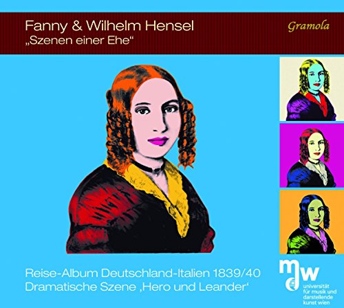 CD cover for Fanny & Wilhelm Hensel’s “Szenen einer Ehe” with portrait.