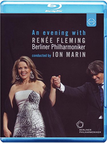 Blu-ray cover featuring Renee Fleming and Ion Marin, concert performance.