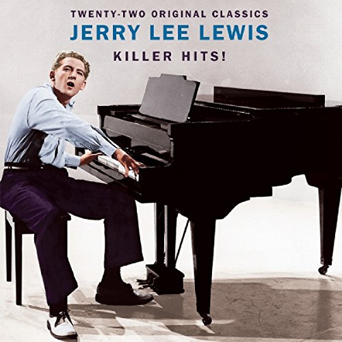 CD cover featuring Jerry Lee Lewis at a piano, titled "Killer Hits!".