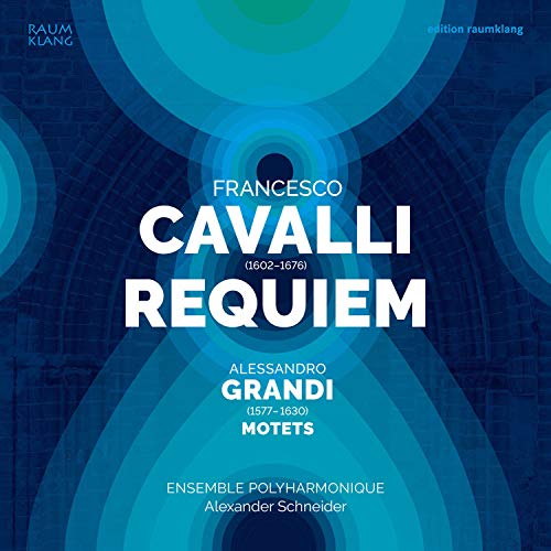 CD cover for Francesco Cavalli’s Requiem by Ensemble Polyharmonique.
