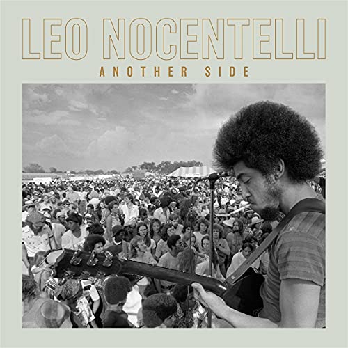 Black and white album cover featuring Leo Nocentelli playing guitar.