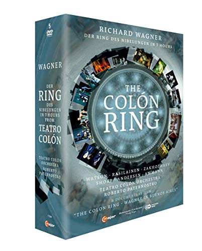 DVD case for Wagner’s “Der Ring Des Nibelungen” from Teatro Colón.