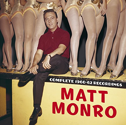 Matt Monro CD cover featuring the singer with showgirls, 1960-62 recordings.