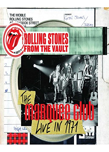 Rolling Stones album cover featuring a 1971 live performance photo.