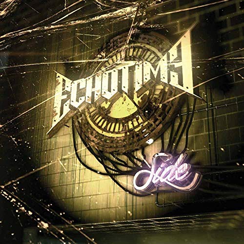 CD cover for "Echotime - Side" with abstract, metallic design.