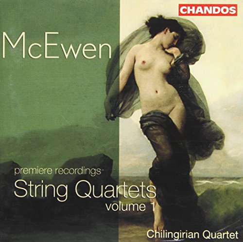 CD cover: McEwen String Quartets, Vol. 1, featuring a classical painting.