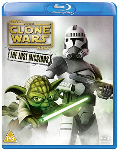 Clone Wars Season 6 Blu-ray cover featuring Yoda and a Clone Trooper.