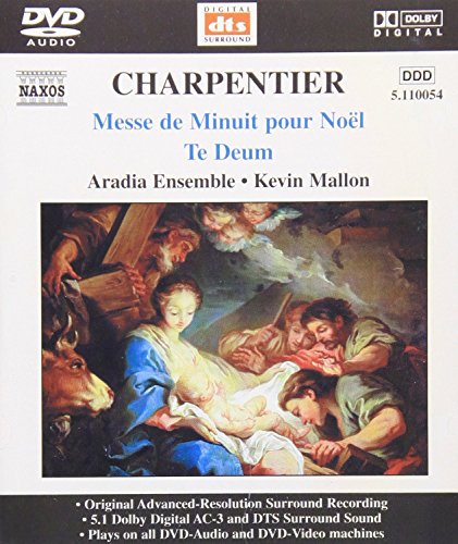 DVD cover for Charpentier’s “Messe de Minuit pour Noël” with Nativity scene.