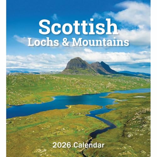 Scottish Lochs Mountains Mini Easel Desk