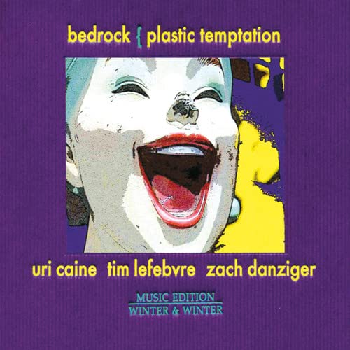 CD cover with a distorted face and purple textured background.