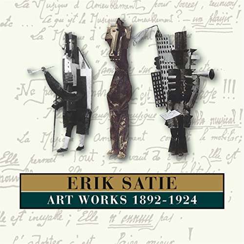CD cover for Erik Satie’s “Art Works 1892-1924” featuring abstract figures.