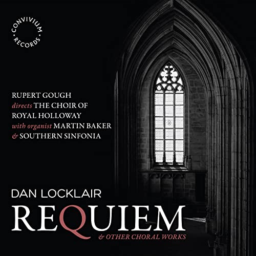 CD cover for "Requiem" featuring a gothic church window and text.
