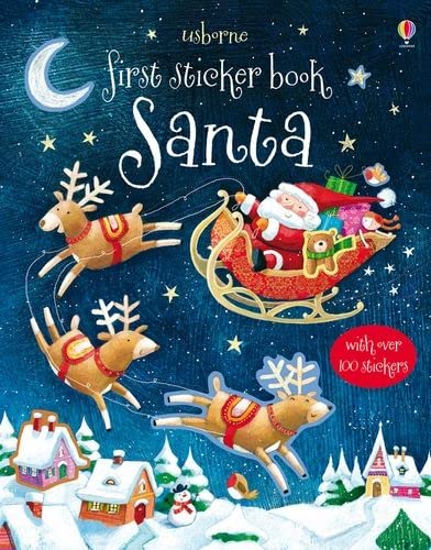 Santa (Usborne First Sticker Books) (First Sticker Books series)