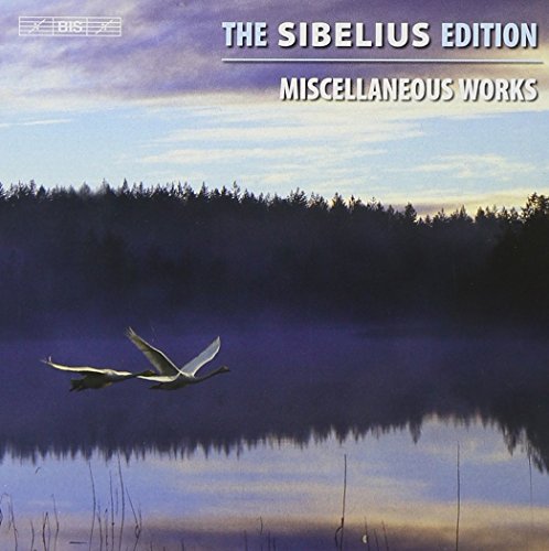 CD cover: Swans flying over a misty lake and dark forest.