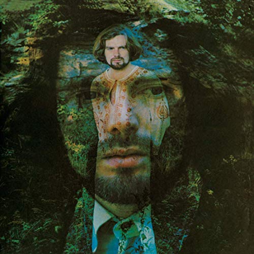 Van Morrison album cover with a layered portrait and dark tones.