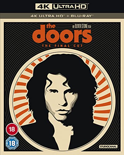 Blu-ray cover for "The Doors - The Final Cut" featuring Jim Morrison’s portrait.