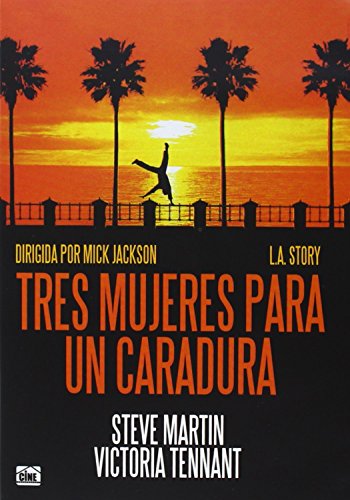 L.A. Story" DVD cover with silhouetted figure jumping before palm trees.