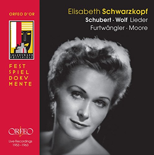 CD cover featuring Elisabeth Schwarzkopf in a black and white portrait.