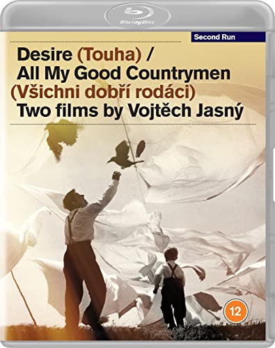 Blu-ray cover for "Desire All My Good Countrymen" featuring a man and children.