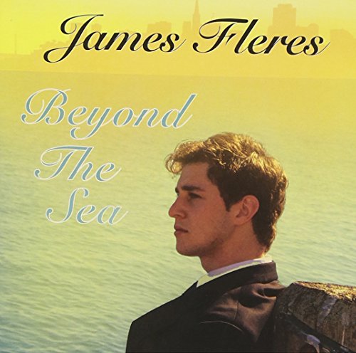 CD cover featuring James Fleres portrait against a seascape background.